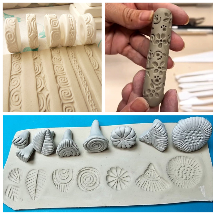 DIY Pottery Tools: Clay Stamps & Roller Tools Workshop - logo